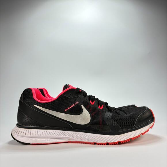 Nike Zoom Winflo Black Pink Athletic Running Shoes Women's Size 12 Men's 10.5 - Picture 1 of 11